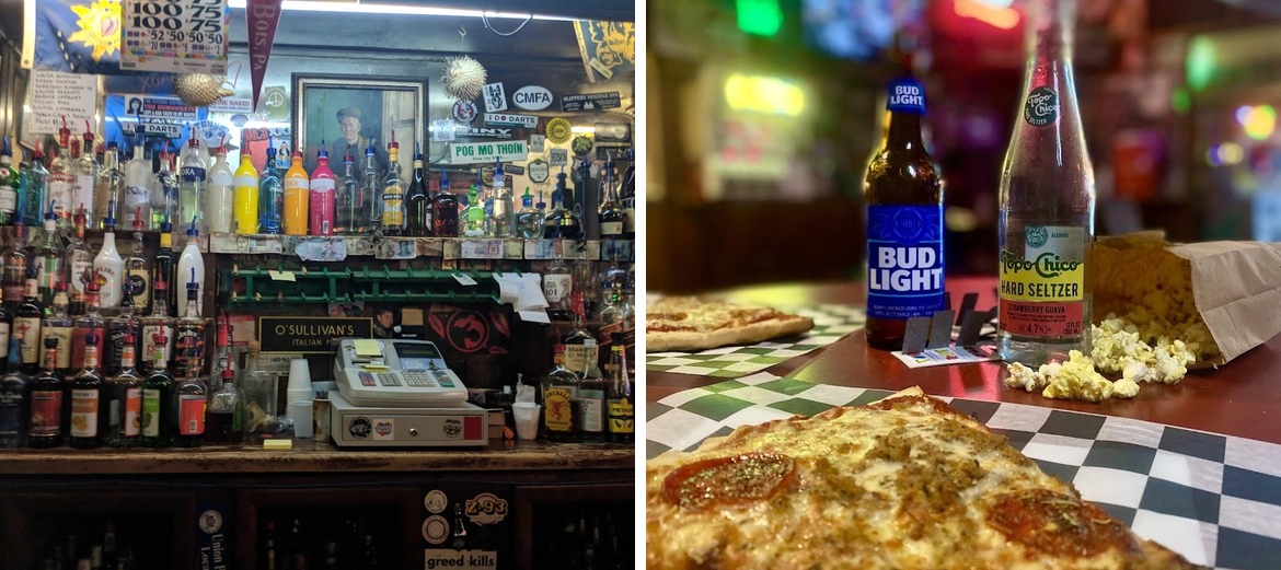 O'Sullivan's Italian Pub Menu